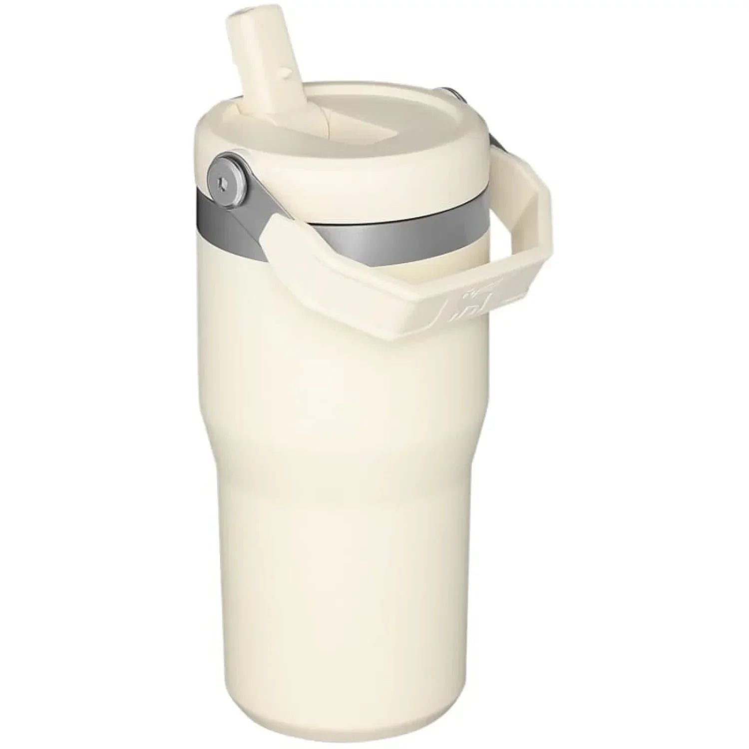 Stanley 08. DRINKWARE - WATER BOTTLES - WATER BOTTLES The Iceflow Flip Straw Tumbler 20oz CREAM