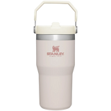 Stanley 08. DRINKWARE - WATER BOTTLES - WATER BOTTLES The Iceflow Flip Straw Tumbler 20oz ROSE QUARTZ