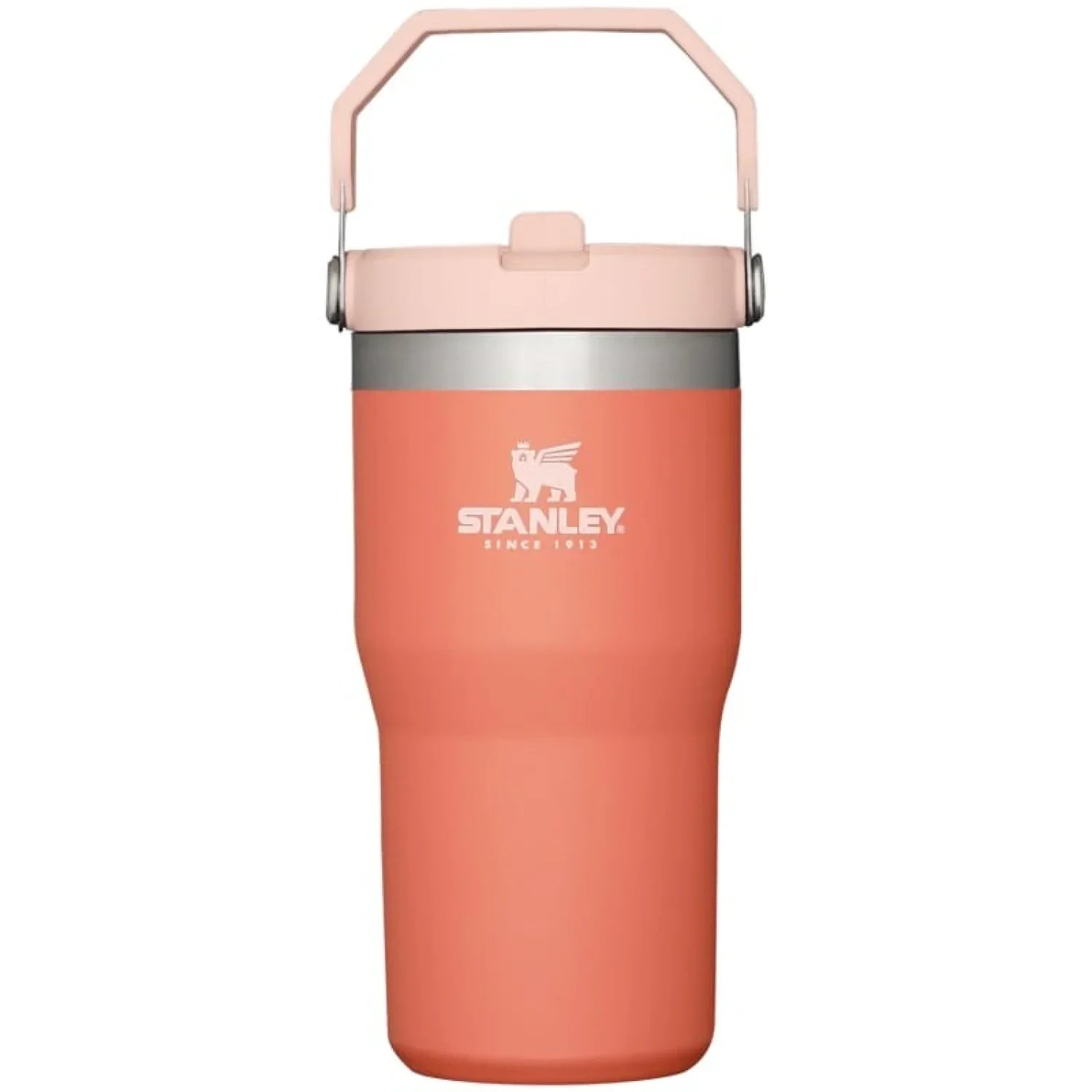 Stanley 21. GENERAL ACCESS - COOLER STAINLESS The Iceflow Flip Straw Tumbler 20oz GRAPEFRUIT