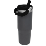 Stanley 08. DRINKWARE - WATER BOTTLES - WATER BOTTLES The Iceflow Flip Straw Tumbler 30 oz CHARCOAL