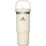 Stanley 08. DRINKWARE - WATER BOTTLES - WATER BOTTLES The Iceflow Flip Straw Tumbler 30 oz CREAM