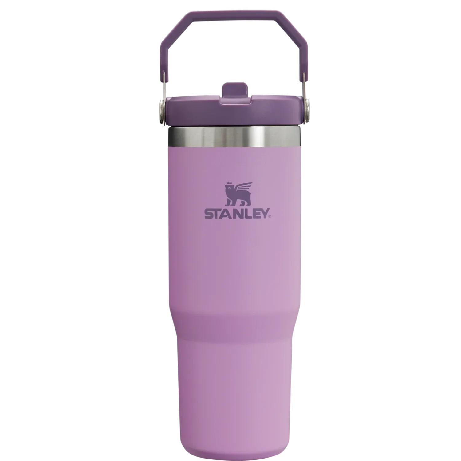 Stanley 21. GENERAL ACCESS - COOLER STAINLESS The Iceflow Flip Straw Tumbler 30 oz LILAC