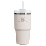 Stanley 08. DRINKWARE - WATER BOTTLES - WATER BOTTLES The Quencher H2.0 Flowstate Tumbler 20 oz ROSE QUARTZ 2.0