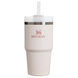 Stanley 08. DRINKWARE - WATER BOTTLES - WATER BOTTLES The Quencher H2.0 Flowstate Tumbler 20 oz ROSE QUARTZ 2.0