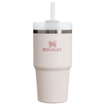 Stanley 08. DRINKWARE - WATER BOTTLES - WATER BOTTLES The Quencher H2.0 Flowstate Tumbler 20 oz ROSE QUARTZ 2.0