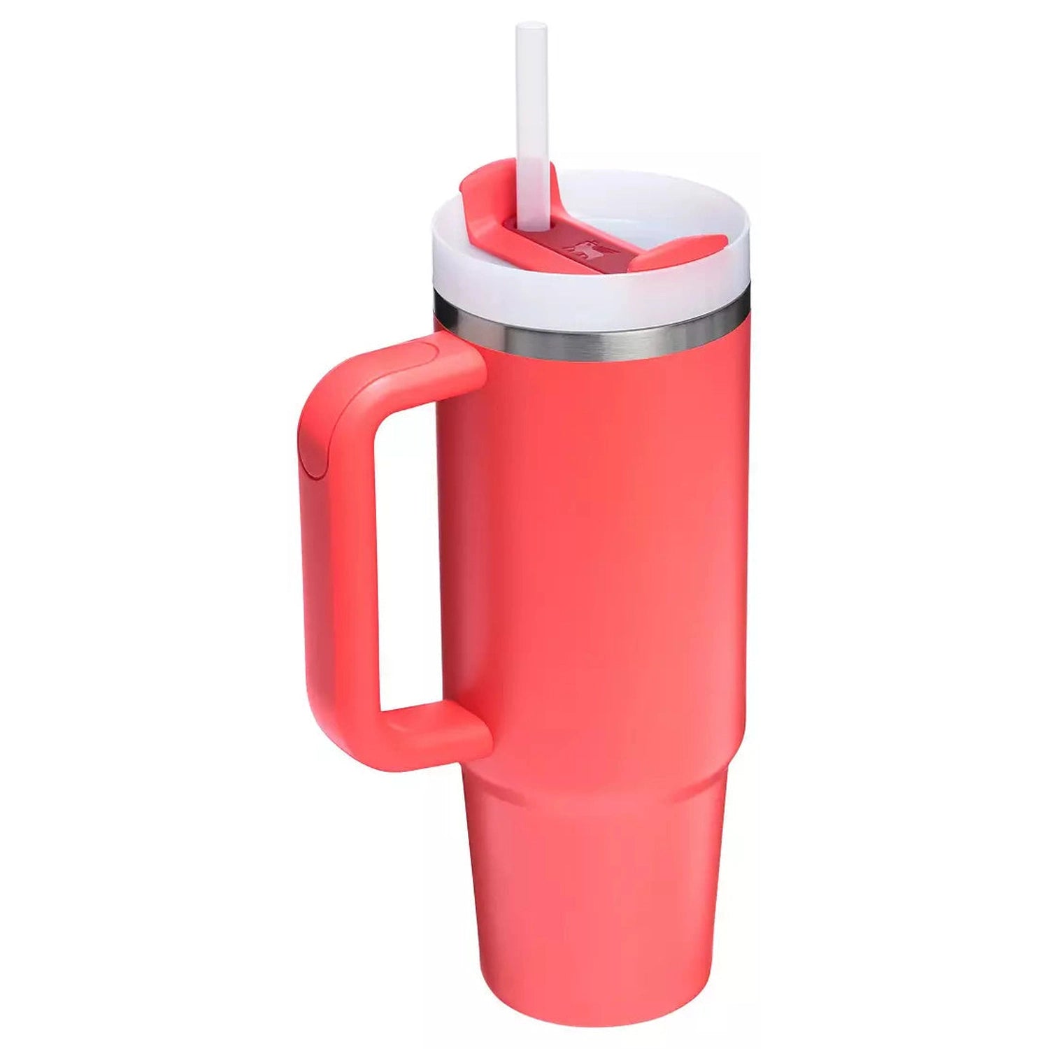 Stanley 08. DRINKWARE - WATER BOTTLES - WATER BOTTLES The Quencher H2.0 Flowstate Tumbler 30 oz HOT CORAL