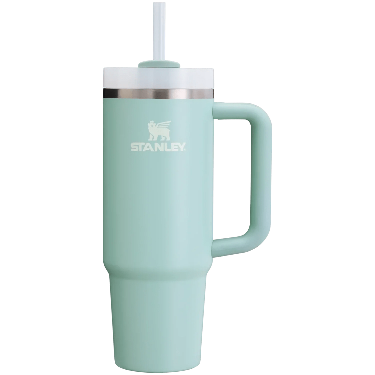 Stanley 08. DRINKWARE - WATER BOTTLES - WATER BOTTLES The Quencher H2.0 Flowstate Tumbler 30 oz SEAFOAM