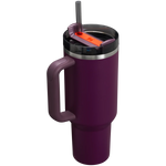 Stanley 08. DRINKWARE - WATER BOTTLES - WATER BOTTLES Stanley - The Quencher H2.0 Flowstate Tumbler 40 oz PLUM