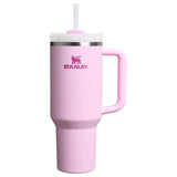 Stanley 08. DRINKWARE - WATER BOTTLES - WATER BOTTLES The Quencher H2.0 Flowstate Tumbler 40 oz CHERRY BLOSSOM