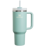 Stanley 08. DRINKWARE - WATER BOTTLES - WATER BOTTLES The Quencher H2.0 Flowstate Tumbler 40 oz SEAFOAM