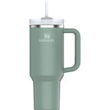 Stanley 08. DRINKWARE - WATER BOTTLES - WATER BOTTLES The Quencher H2.0 Flowstate Tumbler 40 oz EUCALYPTUS