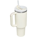 Stanley 08. DRINKWARE - WATER BOTTLES - WATER BOTTLES Stanley - The Quencher H2.0 Flowstate Tumbler 40 oz CREAM