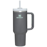 Stanley 08. DRINKWARE - WATER BOTTLES - WATER BOTTLES Stanley - The Quencher H2.0 Flowstate Tumbler 40 oz CHARCOAL