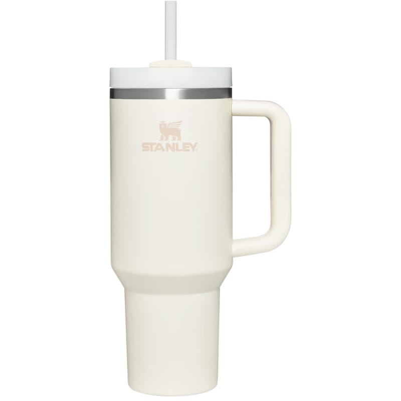 Stanley 21. GENERAL ACCESS - COOLER STAINLESS Stanley - The Quencher H2.0 Flowstate Tumbler 40 oz CREAM