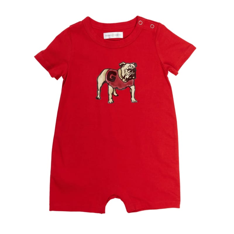 Stewart Simmons 22. KIDS - UNISEX The Baby Georgia Shorty RED