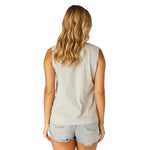 Stewart Simmons 02. WOMENS APPAREL - WOMENS SS SHIRTS - WOMENS TANK CASUAL The Women's UGA Sequin Muscle Tank GRAY