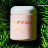 Summary Candle to Body Oil