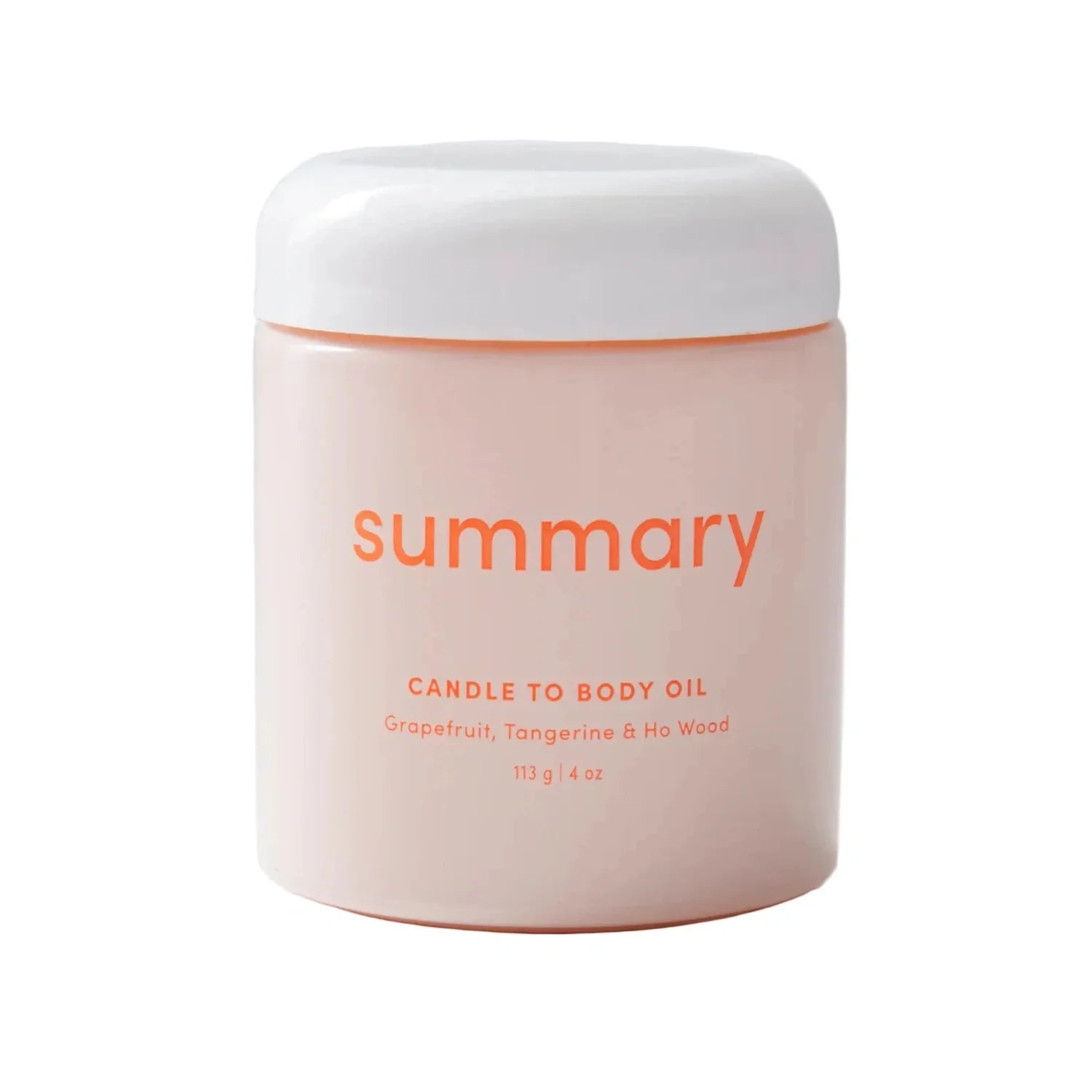 Summary Candle to Body Oil