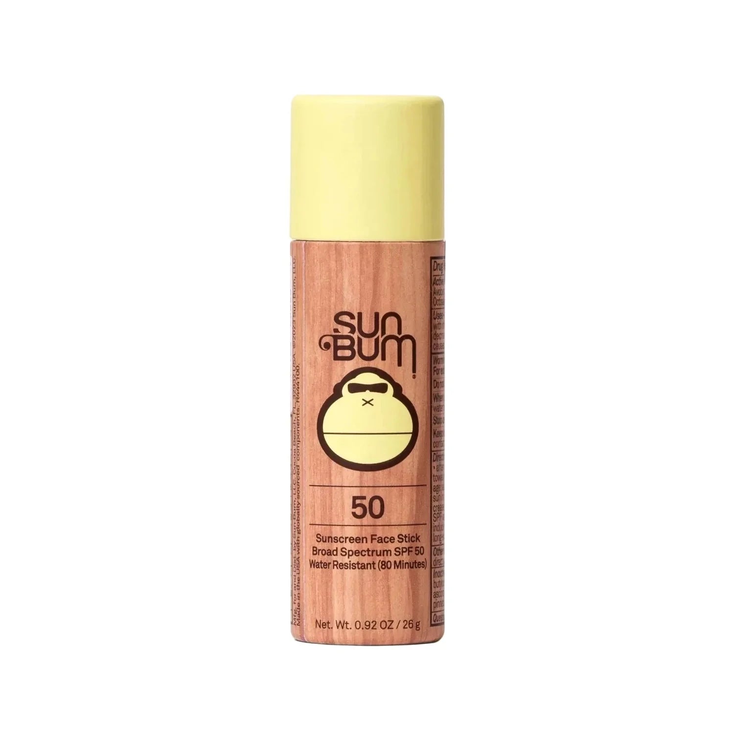Paper Tube SPF 50 Sunscreen Face Stick Sun Bum