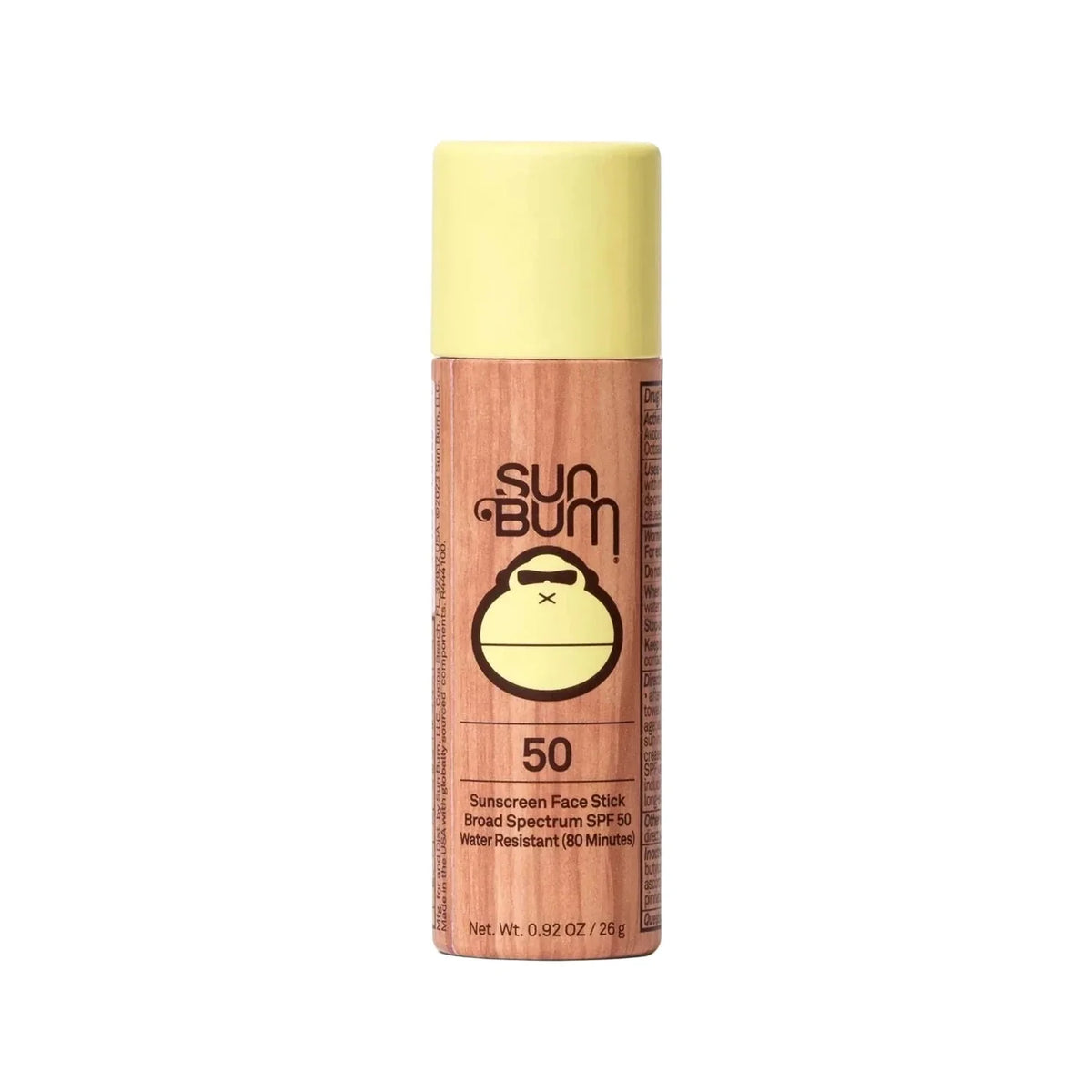 Paper Tube SPF 50 Sunscreen Face Stick Sun Bum