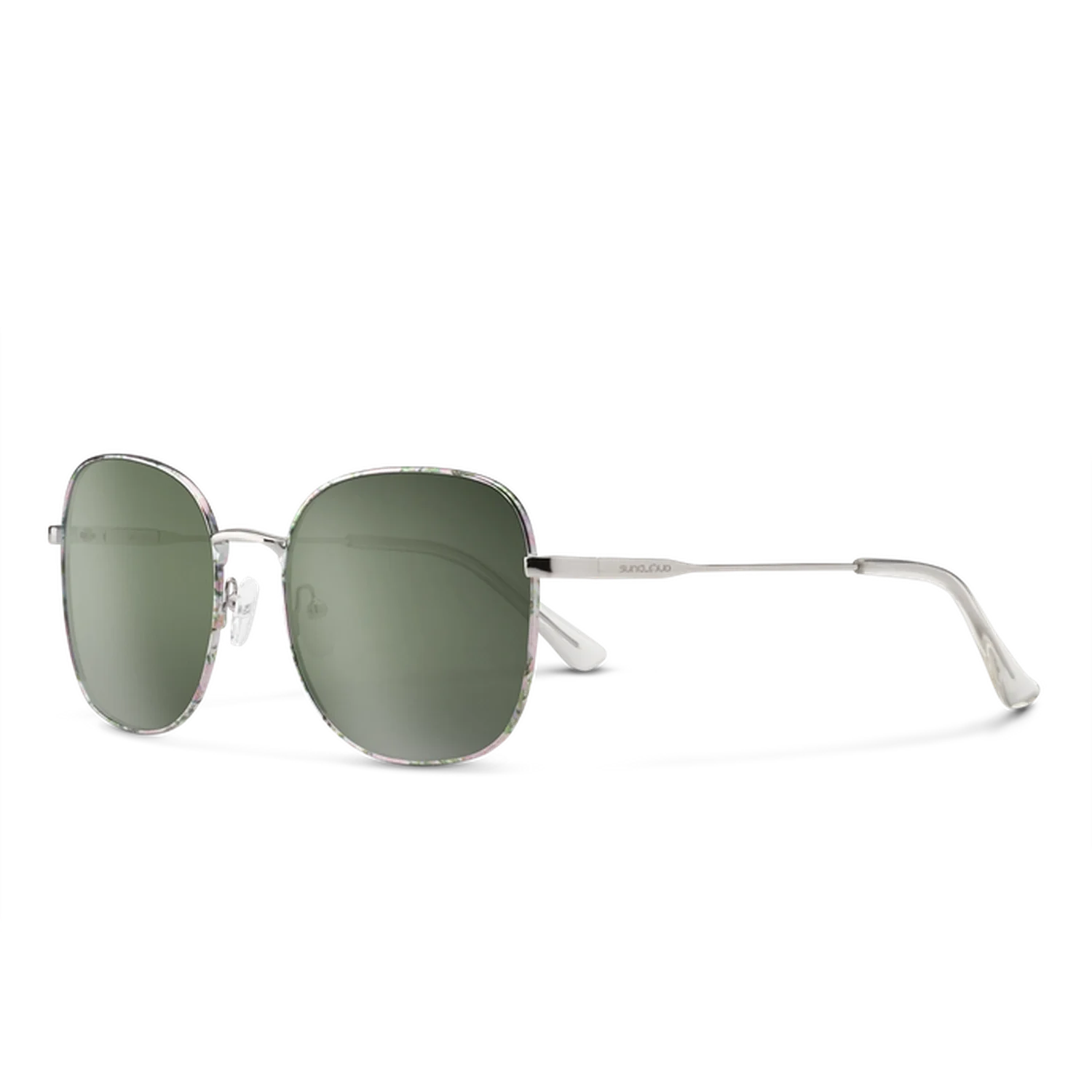 Suncloud Optics 07. EYEWEAR - SUNGLASSES - SUNGLASSES Beverly FLORAL POLARIZED GREY GREEN