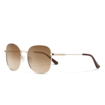 Suncloud Optics 07. EYEWEAR - SUNGLASSES - SUNGLASSES Beverly GOLD POLARIZED BROWN GRADIENT