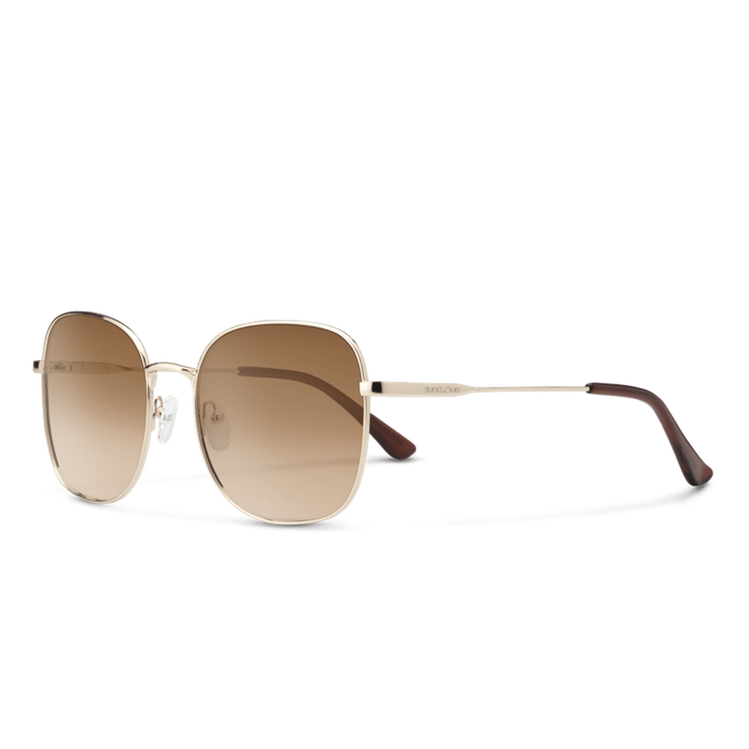 Suncloud Optics 07. EYEWEAR - SUNGLASSES - SUNGLASSES Beverly GOLD POLARIZED BROWN GRADIENT