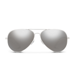 Suncloud Optics 07. EYEWEAR - SUNGLASSES - SUNGLASSES Hard Deck SILVER POLARIZED SILVER MIRROR