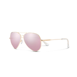 Suncloud Optics 07. EYEWEAR - SUNGLASSES - SUNGLASSES Hard Deck ROSE GOLD POLARIZED PINK GOLD MIRROR