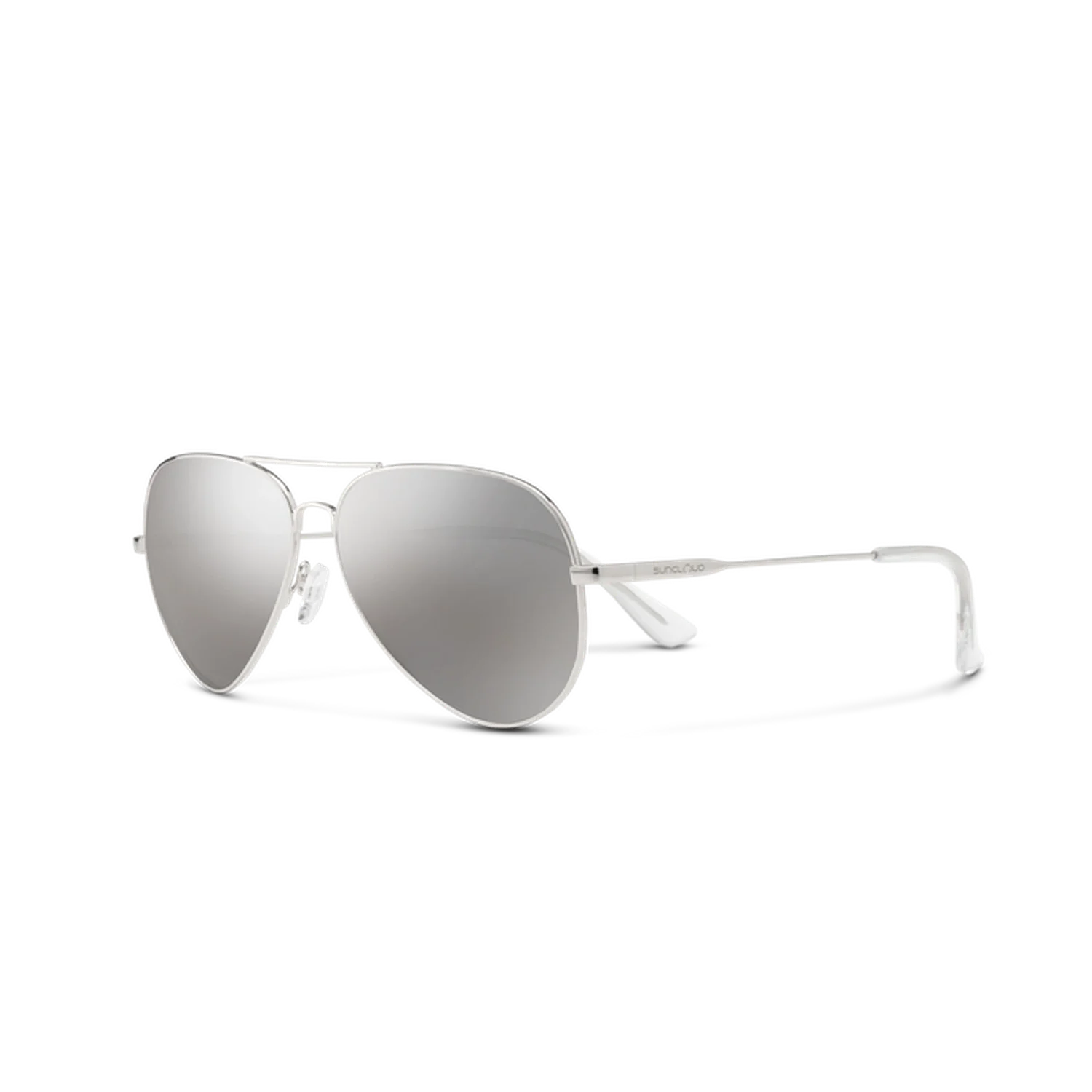 Suncloud Optics 07. EYEWEAR - SUNGLASSES - SUNGLASSES Hard Deck SILVER POLARIZED SILVER MIRROR