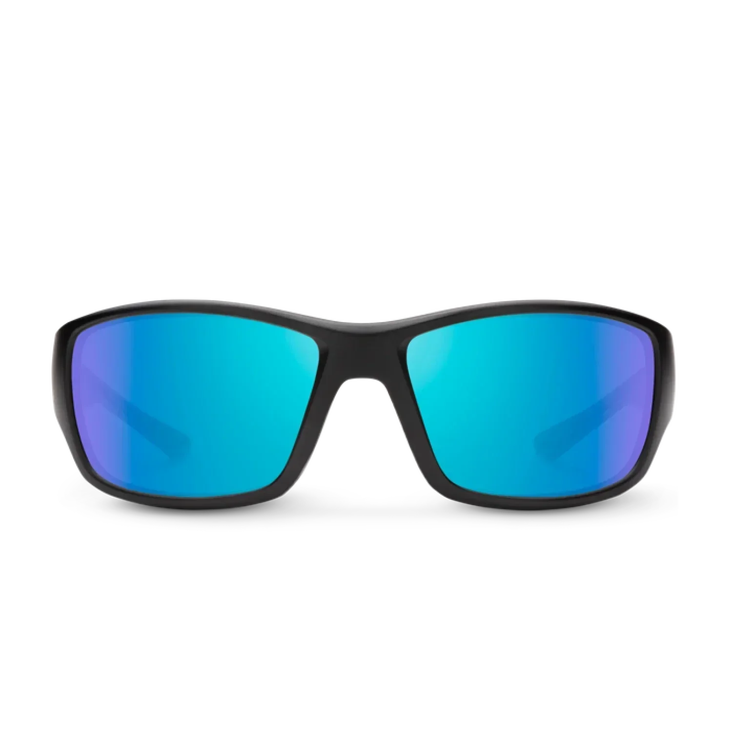 Suncloud Optics 07. EYEWEAR - SUNGLASSES - SUNGLASSES Hull MATTE BLACK POLARIZED BLUE MIRROR