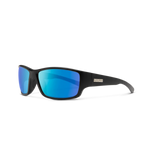 Suncloud Optics 07. EYEWEAR - SUNGLASSES - SUNGLASSES Hull MATTE BLACK POLARIZED BLUE MIRROR