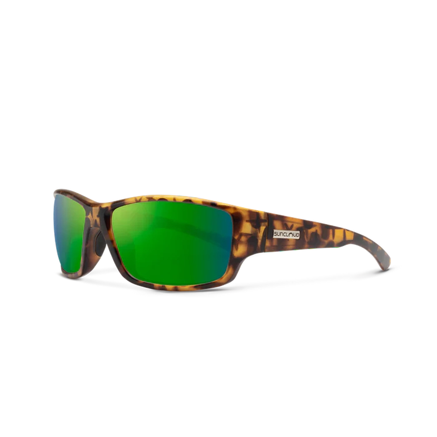 Suncloud Optics 07. EYEWEAR - SUNGLASSES - SUNGLASSES Hull MATTE TORTOISE POLARIZED GREEN MIRROR