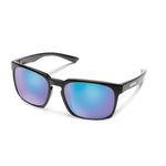 Suncloud Optics 07. EYEWEAR - SUNGLASSES - SUNGLASSES Hundo | Black | Blue Mirror