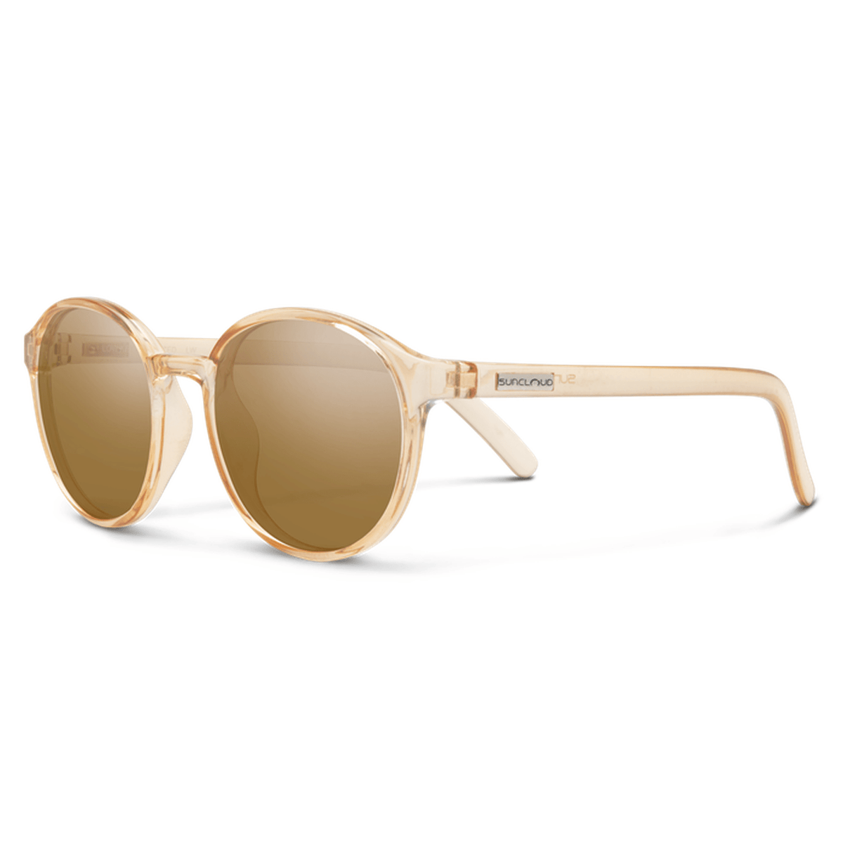 Low Key Suncloud Optics - CRYSTAL PEACH / POLAR BROWN