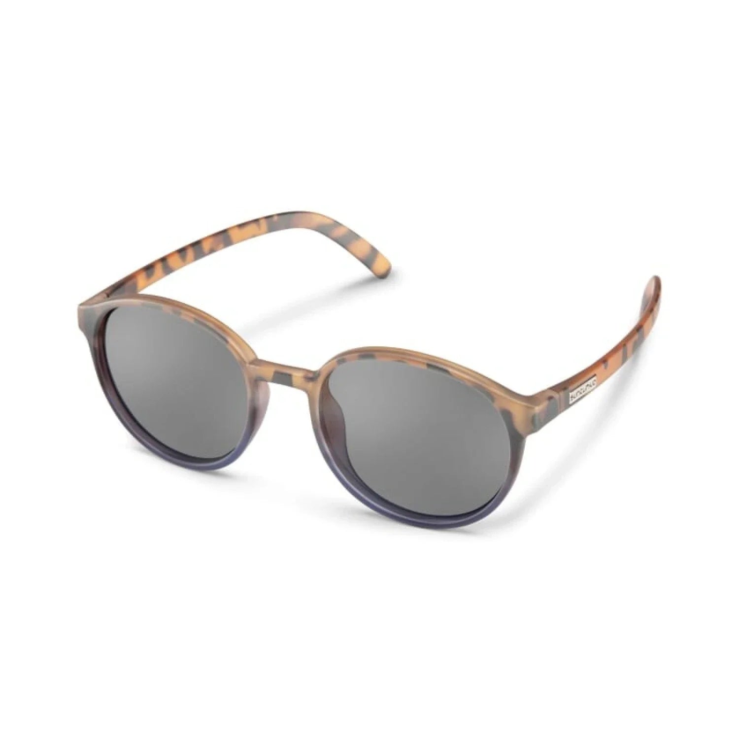 Suncloud Optics 07. EYEWEAR - SUNGLASSES - SUNGLASSES Low Key MATTE TORTOISE DARK VIOLET FADE POLARIZED GRAY