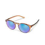 Suncloud Optics 07. EYEWEAR - SUNGLASSES - SUNGLASSES Metric | Transparent Brown | Blue Mirror