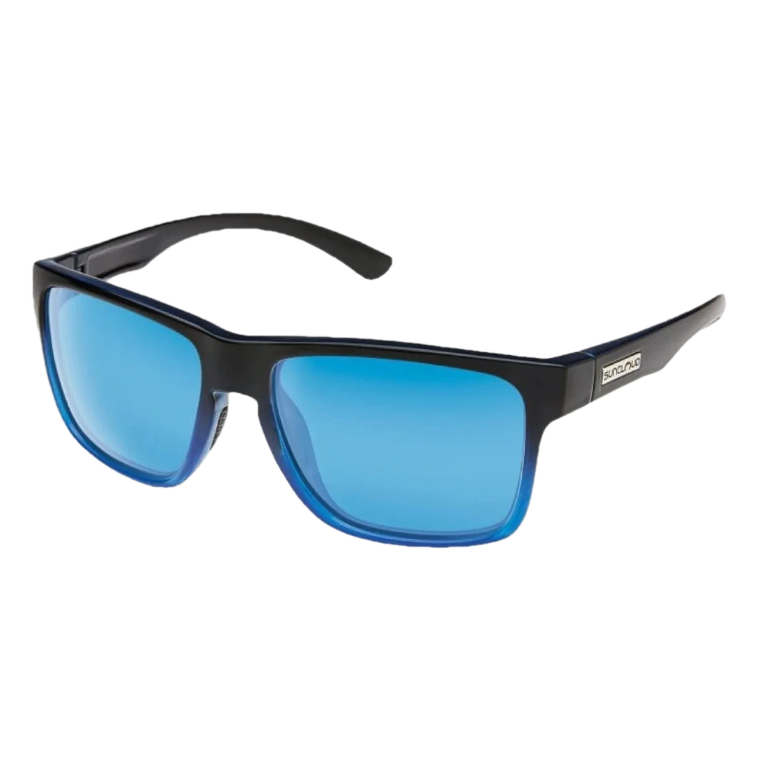 Suncloud Optics 07. EYEWEAR - SUNGLASSES - SUNGLASSES Rambler BLACK BLUE BLUE MIRROR