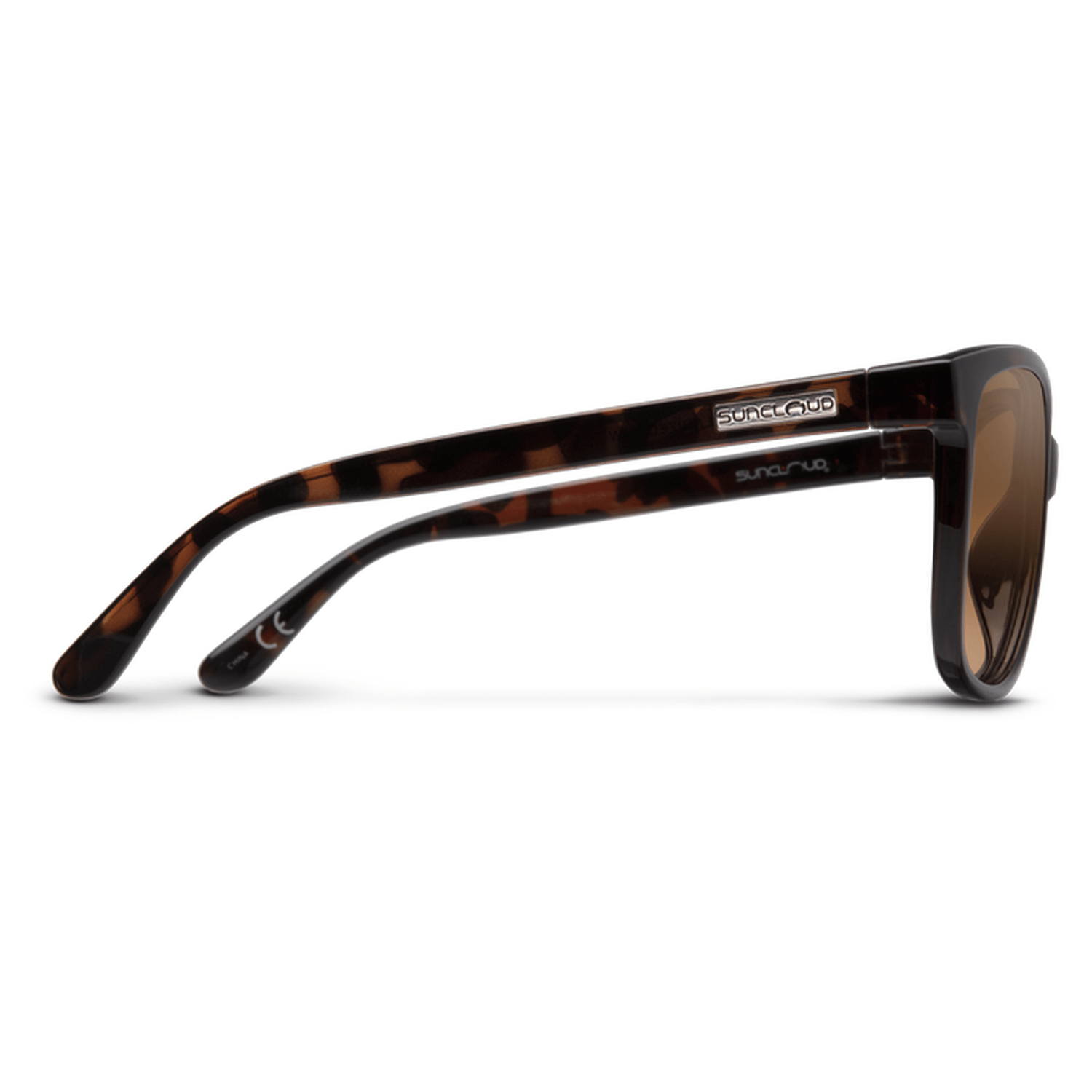 Suncloud Optics 07. EYEWEAR - SUNGLASSES - SUNGLASSES Sashay | Tortoise + Polarized Brown Gradient Lens
