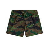 Boys’ Iconic Taffeta Swim Shorts – Short Elasticated Waist