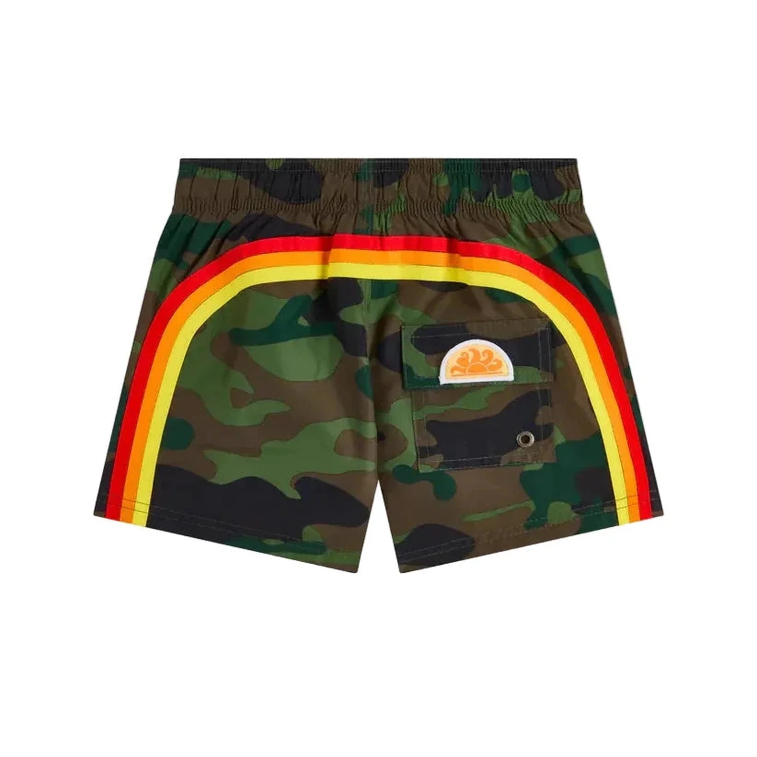 Boys’ Iconic Taffeta Swim Shorts – Short Elasticated Waist