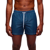 Men’s Iconic Taffeta Short Swim Shorts with Elastic Waist