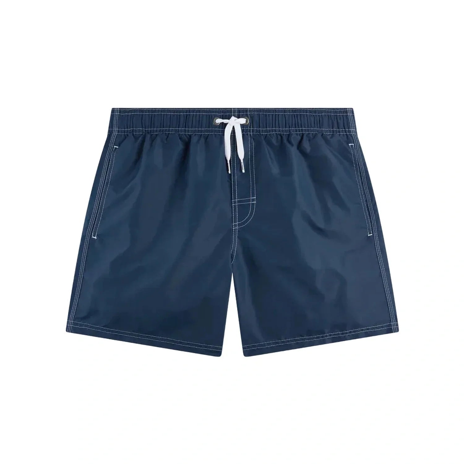 Men’s Iconic Taffeta Short Swim Shorts with Elastic Waist