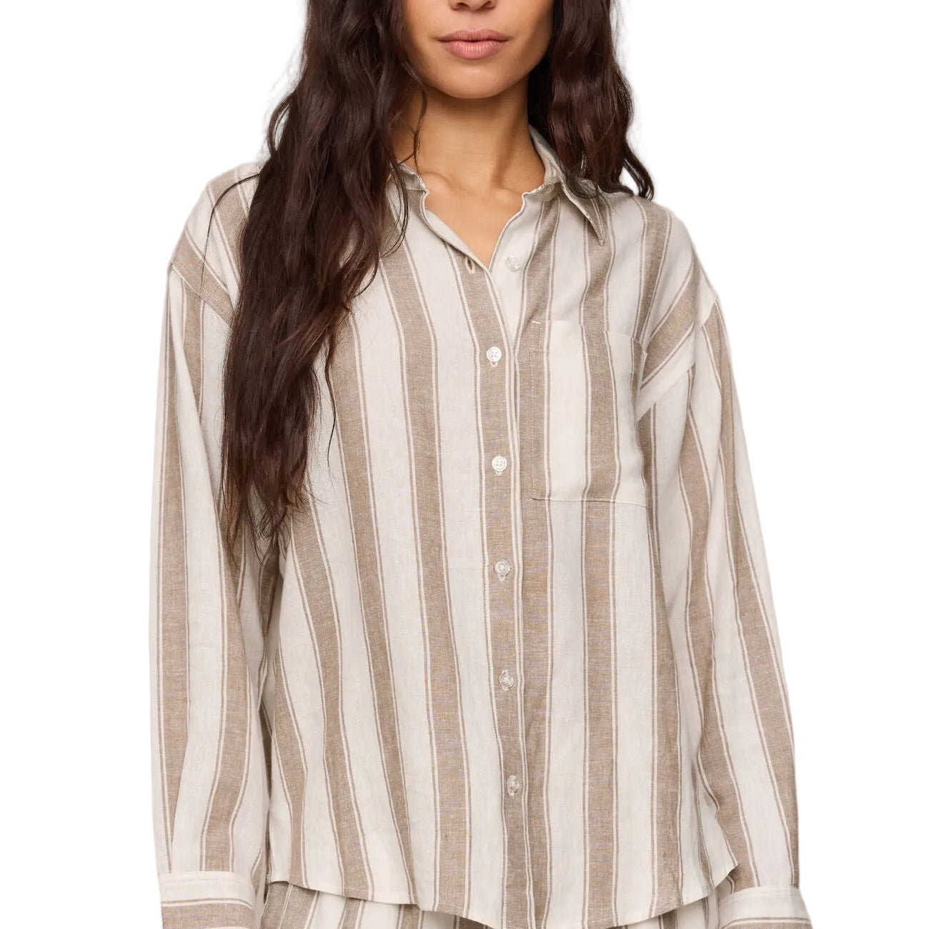 Women's The Perfect Striped Button Up