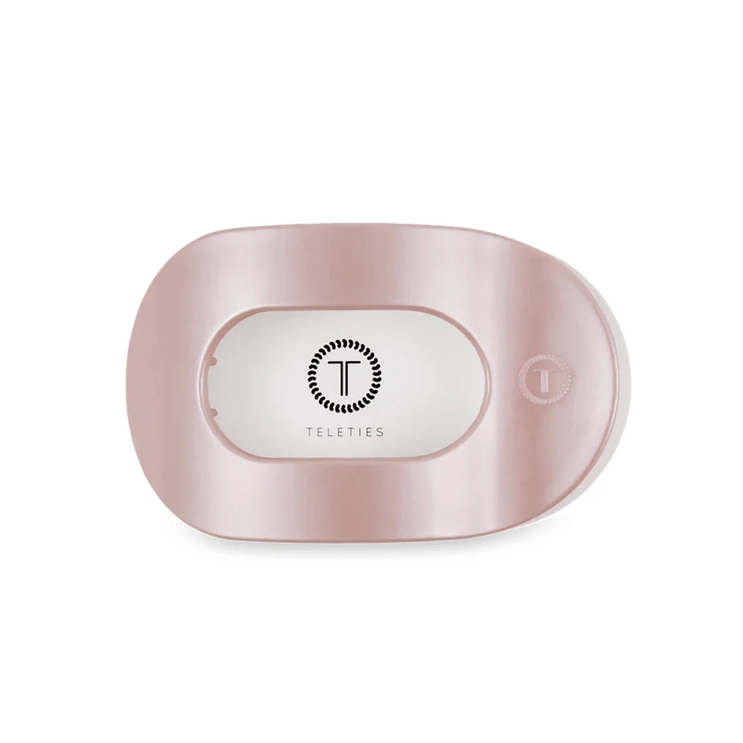 Teleties 10. GIFTS|ACCESSORIES - WOMENS ACCESSORIES - WOMENS HAIR ACCESSORIES Flat Round Clip PEARLY PINK