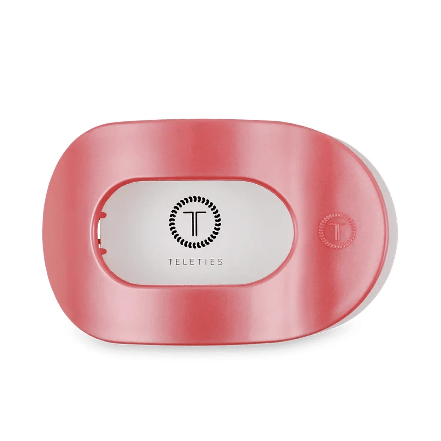 Teleties 10. GIFTS|ACCESSORIES - WOMENS ACCESSORIES - WOMENS HAIR ACCESSORIES Flat Round Clip CALMING CORAL