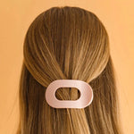 Teleties 10. GIFTS|ACCESSORIES - WOMENS ACCESSORIES - WOMENS HAIR ACCESSORIES Flat Round Clip PEARLY PINK