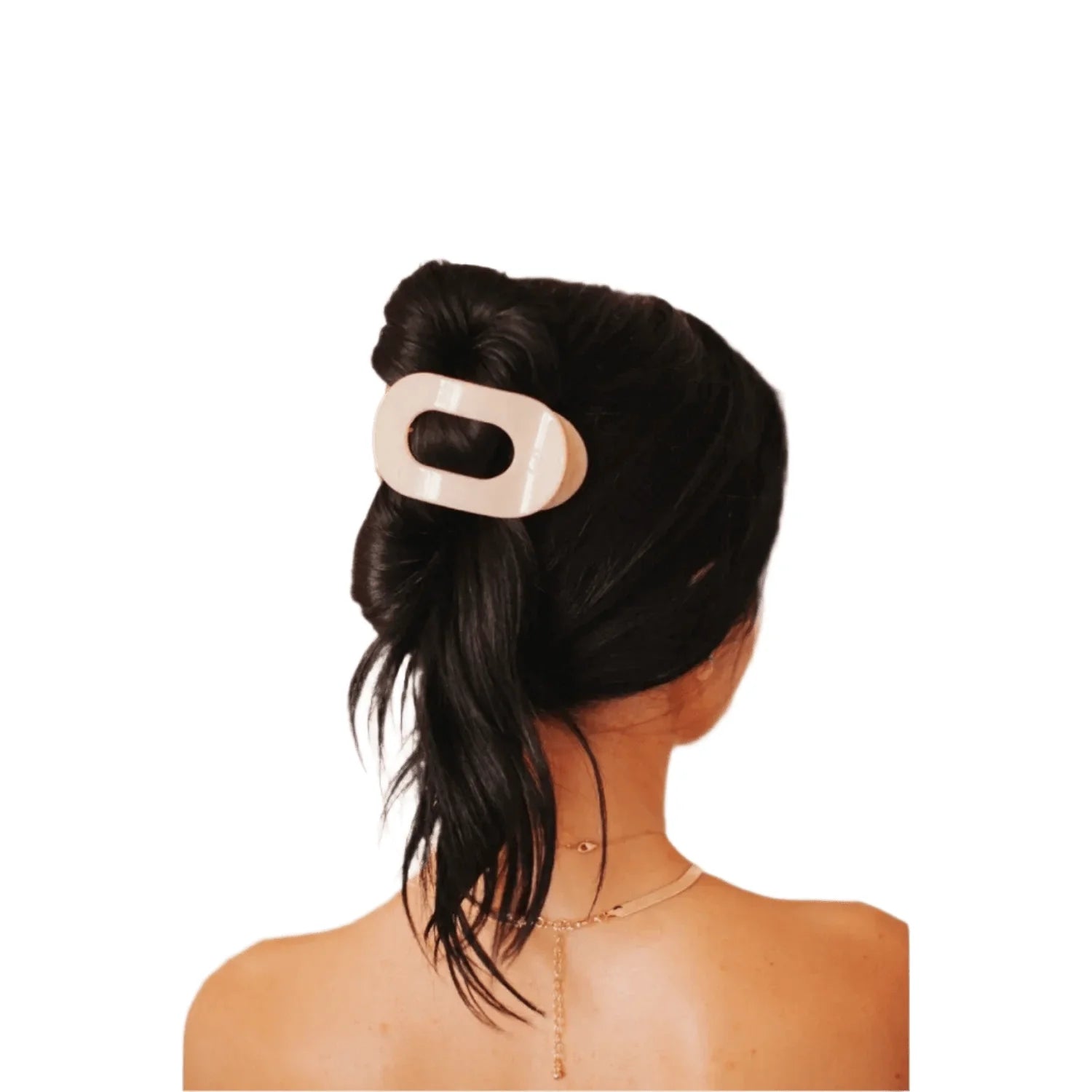 Teleties 10. GIFTS|ACCESSORIES - WOMENS ACCESSORIES - WOMENS HAIR ACCESSORIES Flat Round Clip ALMOND BEIGE