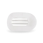 Teleties 10. GIFTS|ACCESSORIES - WOMENS ACCESSORIES - WOMENS HAIR ACCESSORIES Flat Round Clip COCONUT WHITE