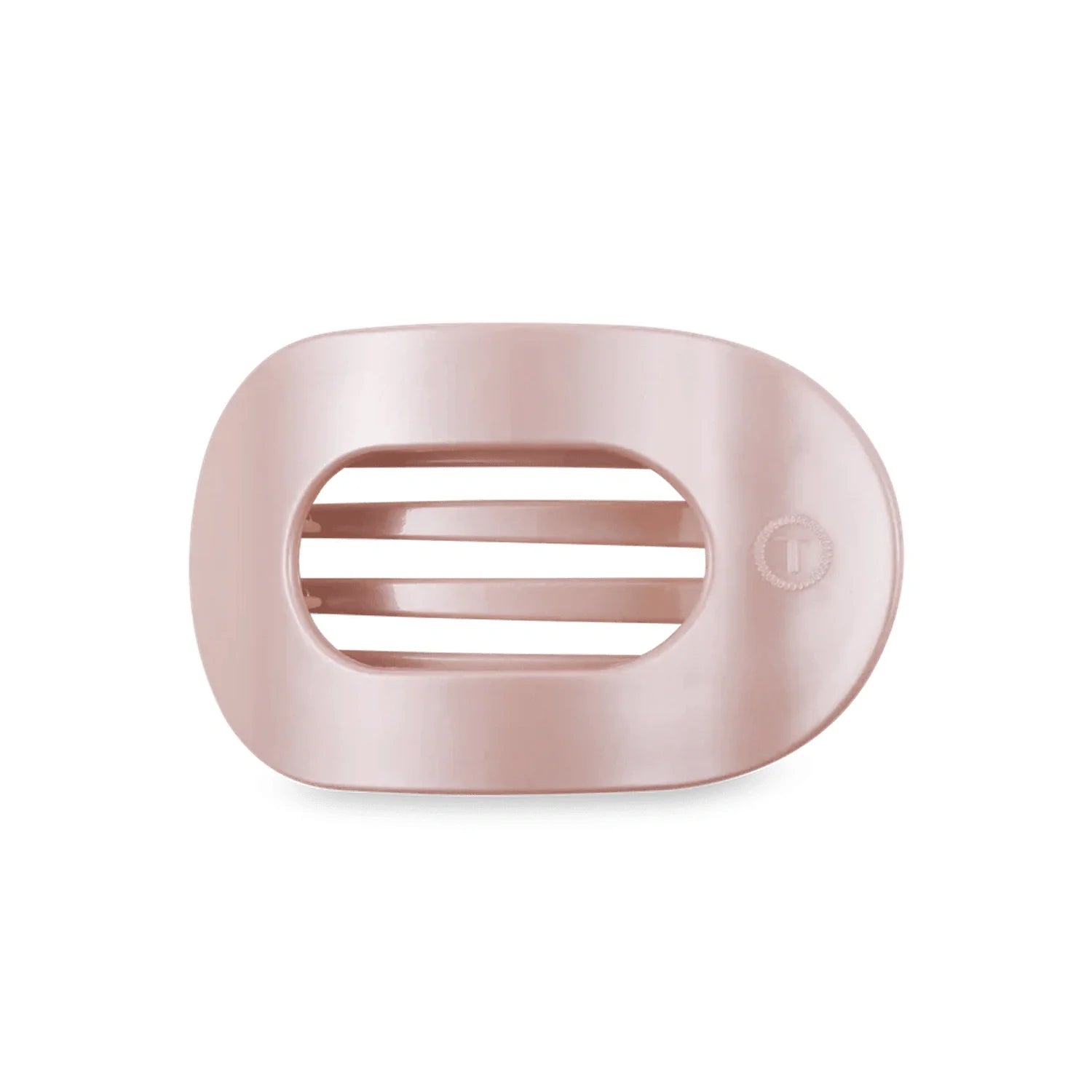 Teleties 10. GIFTS|ACCESSORIES - WOMENS ACCESSORIES - WOMENS HAIR ACCESSORIES Flat Round Clip PEARLY PINK